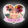 Good Vibes Only Neon Sign: Celebrate Women's Empowerment with Radiant Colors.