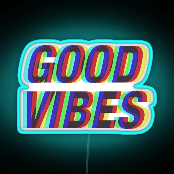 Good Vibes RGB Neon Sign