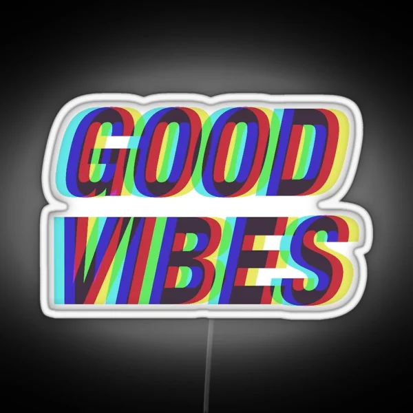 Good Vibes RGB Neon Sign