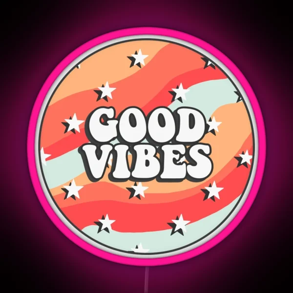 Good Vibes RGB Neon Sign