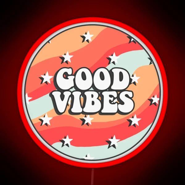 Good Vibes RGB Neon Sign