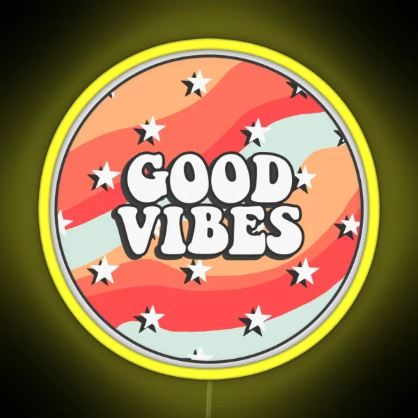 Good Vibes RGB Neon Sign