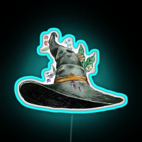 Good Witch Hat Of The Woods RGB Neon Sign