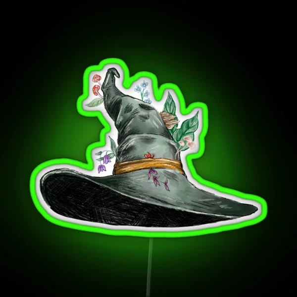 Good Witch Hat Of The Woods RGB Neon Sign
