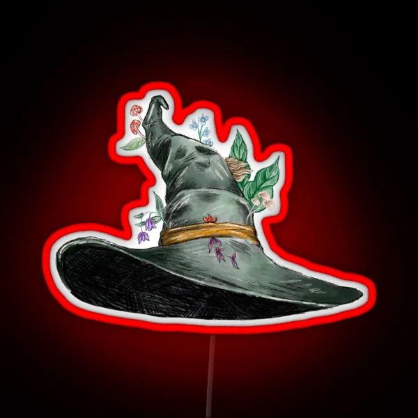 Good Witch Hat Of The Woods RGB Neon Sign