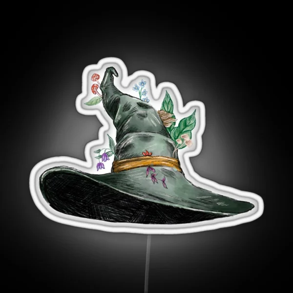 Good Witch Hat Of The Woods RGB Neon Sign