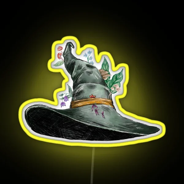 Good Witch Hat Of The Woods RGB Neon Sign