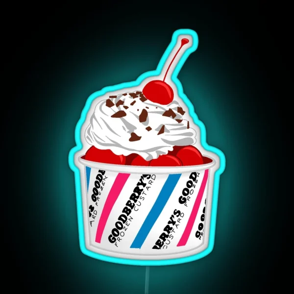 Goodberry S Ice Cream RGB Neon Sign