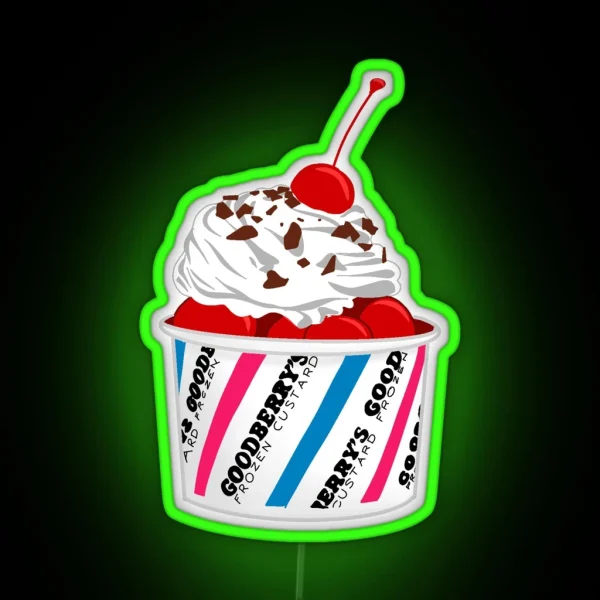 Goodberry S Ice Cream RGB Neon Sign
