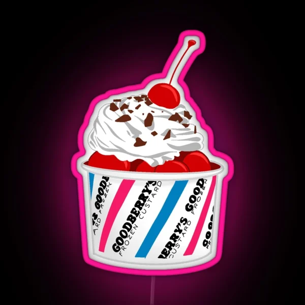 Goodberry S Ice Cream RGB Neon Sign