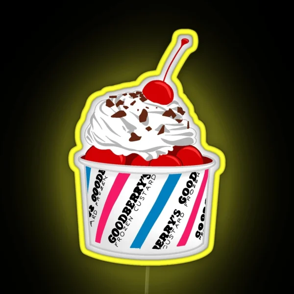 Goodberry S Ice Cream RGB Neon Sign