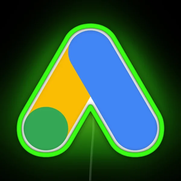 Google Ads Icon RGB Neon Sign