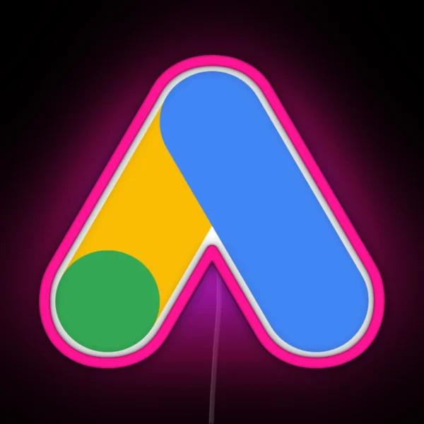 Google Ads Icon RGB Neon Sign