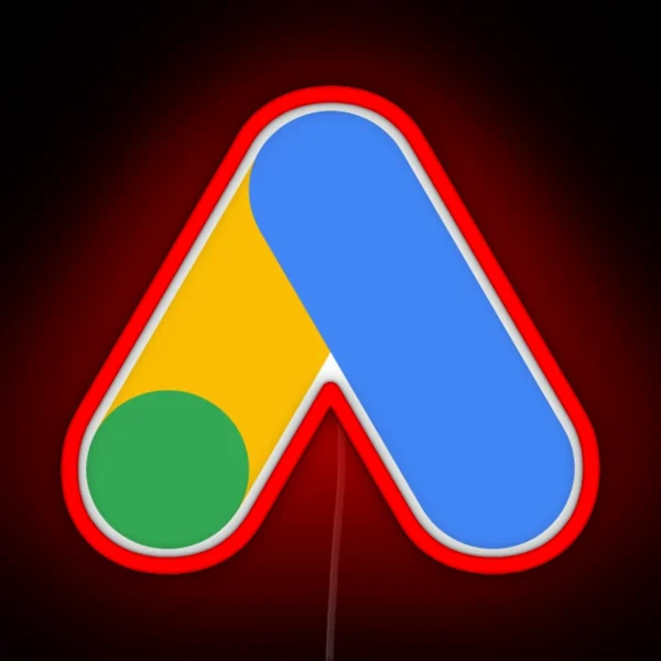 Google Ads Icon RGB Neon Sign