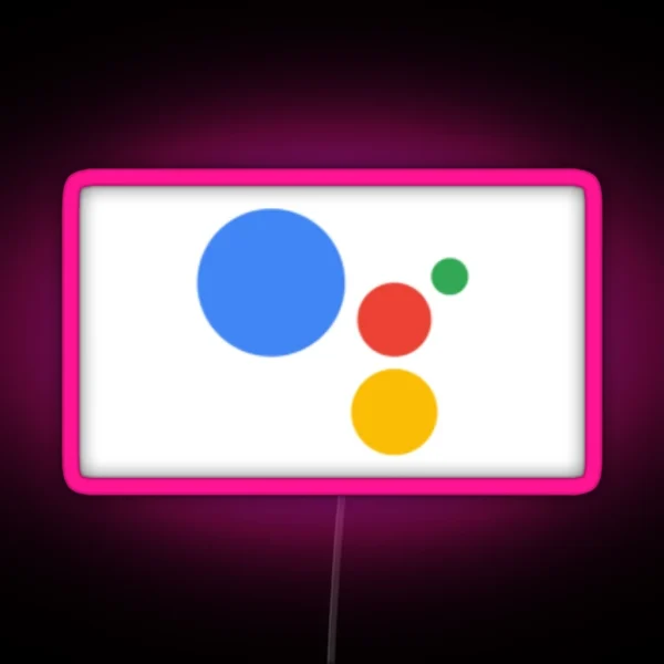 Google Assistant RGB Neon Sign