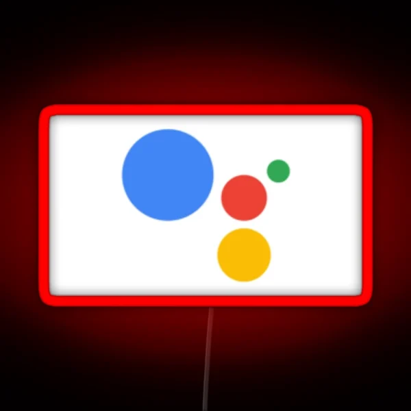 Google Assistant RGB Neon Sign