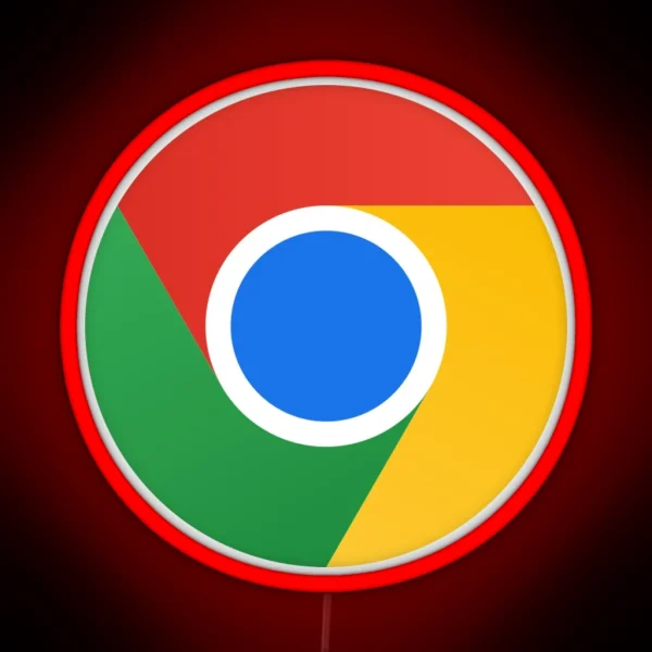 Google Chrome Browser Led RGB Neon Sign