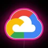 Customizable Google Cloud logo RGB LED neon canvas digital display