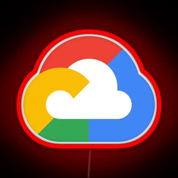 Google Cloud Logo RGB Neon Sign