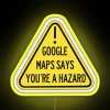Warning: driver's bad habits as judged by Google Maps