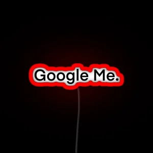 Google Me RGB Neon Sign