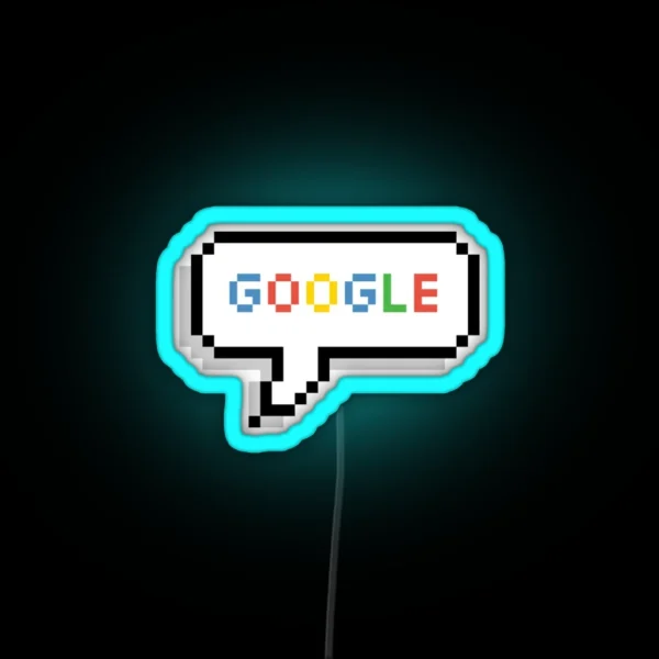 Google RGB Neon Sign