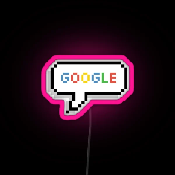 Google RGB Neon Sign