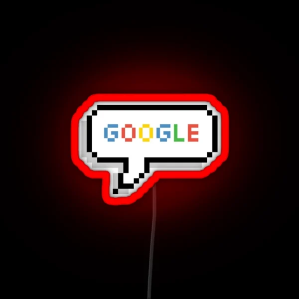 Google RGB Neon Sign