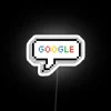 Eye-catching LED Google RGB Neon Sign for Home or Office Decoration
