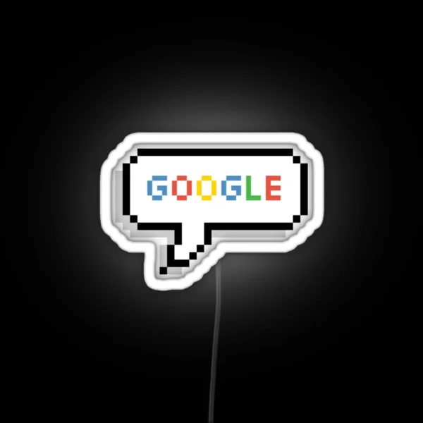 Google RGB Neon Sign