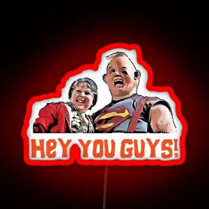 Goonies Hey You Guys RGB Neon Sign