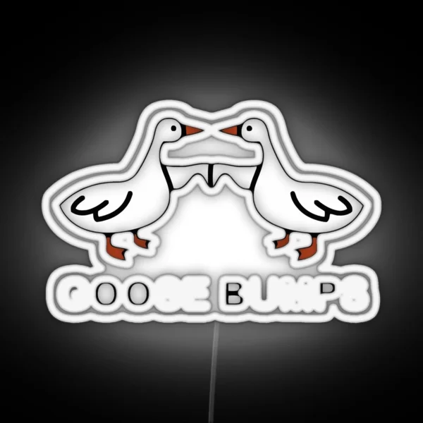 Goose Bumps RGB Neon Sign