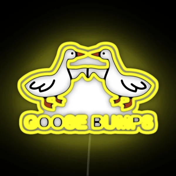 Goose Bumps RGB Neon Sign