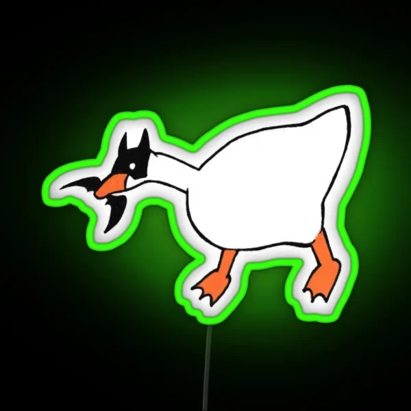 Goose Wayne RGB Neon Sign