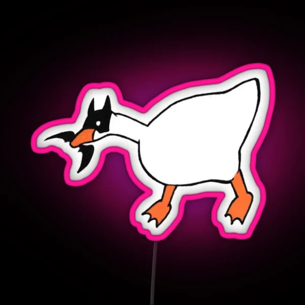 Goose Wayne RGB Neon Sign