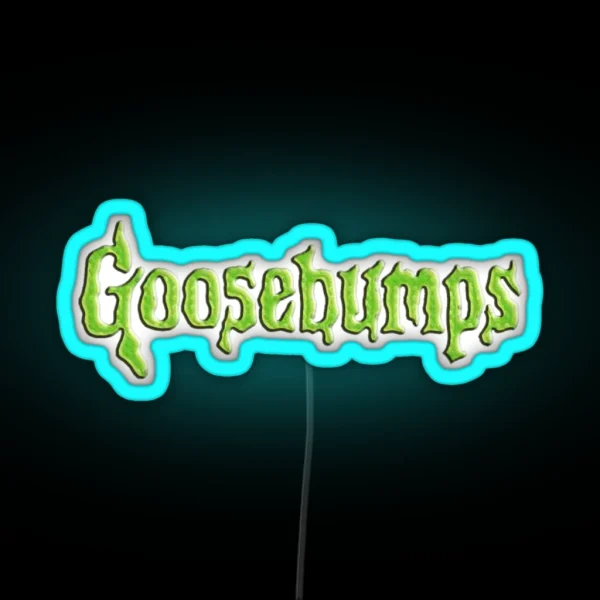Goosebumps Logo RGB Neon Sign