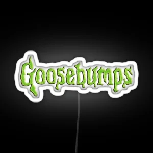 Goosebumps Logo RGB Neon Sign