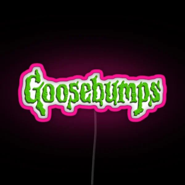 Goosebumps RGB Neon Sign