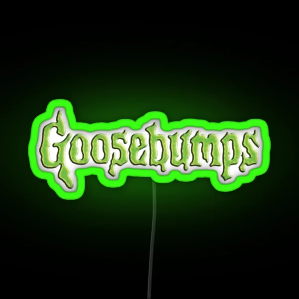 Goosebumps S RGB Neon Sign