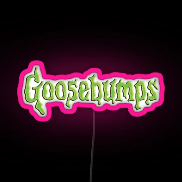 Goosebumps S RGB Neon Sign