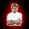 Chef Gordon Ramsay's fiery personality shines bright in this sign.