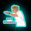 Vibrant RGB Neon Sign for Kitchen Chefs and Foodie Enthusiasts Fans