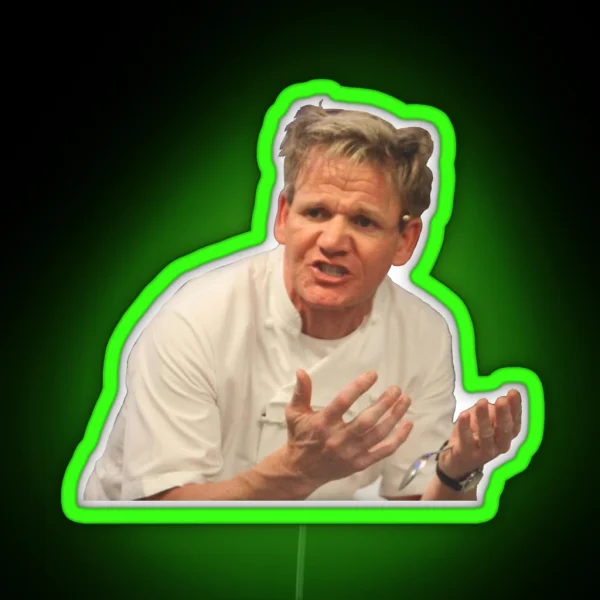 Gordon Ramsay RGB Neon Sign