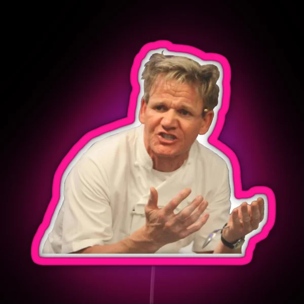Gordon Ramsay RGB Neon Sign