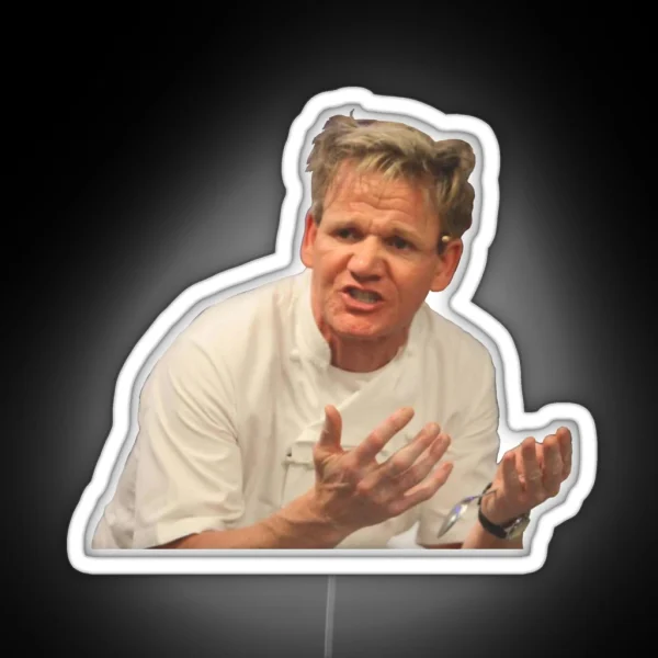 Gordon Ramsay RGB Neon Sign