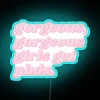 RGB Neon Sign: Empowering Women Pursuing Higher Education and Dreams