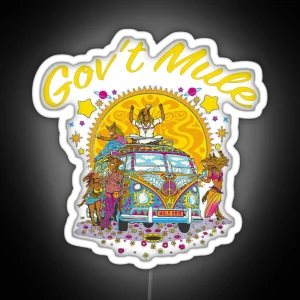 Gov T Mule Summer Of 2019 Tour RGB Neon Sign