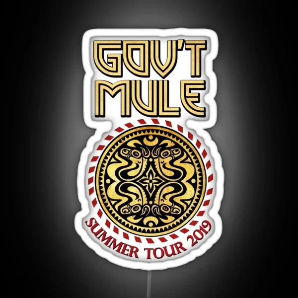 Gov T Mule Summer Tour 2019 RGB Neon Sign