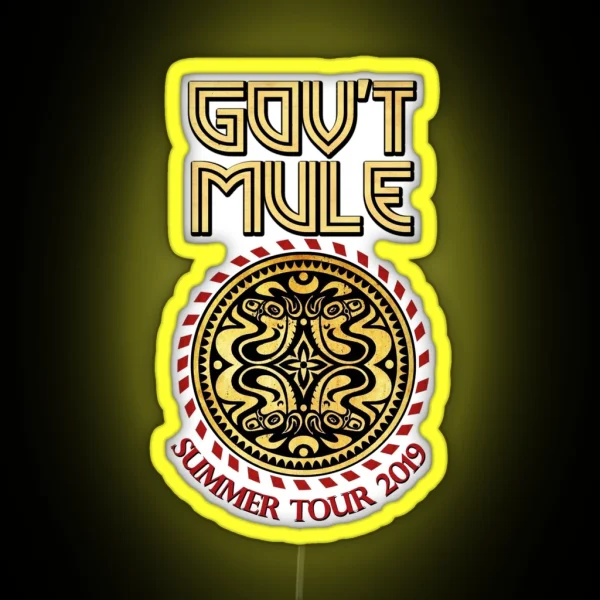 Gov T Mule Summer Tour 2019 RGB Neon Sign