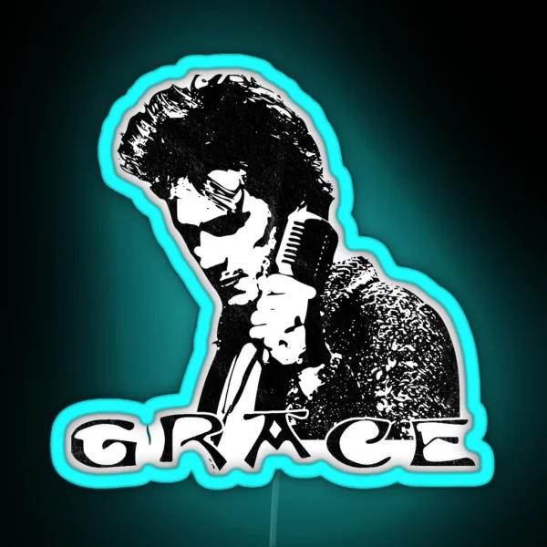 Grace Minimalist Cover RGB Neon Sign